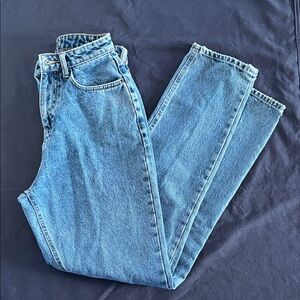 Missguided Classic Blue Straight Leg Jeans